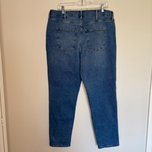 BODEN DENIM Girlfriend Jeans Womens 14R 5-Pocket Design Denim Stretch Tapered - Picture 3 of 6